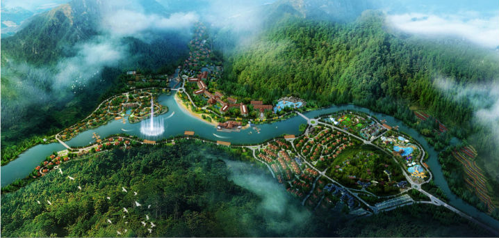 温泉旅游策划公司担纲乳源香谷温泉旅游规划