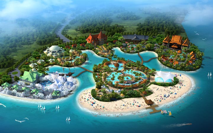 海花岛五国温泉城旅游规划设计